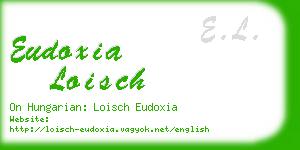 eudoxia loisch business card